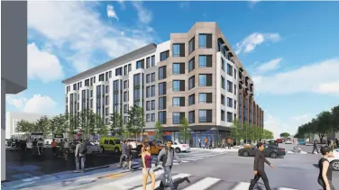  ?? Courtesy Berg Davis Public Affairs ?? The San Francisco Planning Commission will consider approving developer David Kriozere’s proposal.