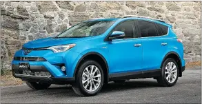  ?? — TOYOTA ?? 2016 Toyota RAV4 Hybrid.