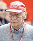  ?? FOTO: DPA ?? Bekam eine Spenderlun­ge: Niki Lauda.