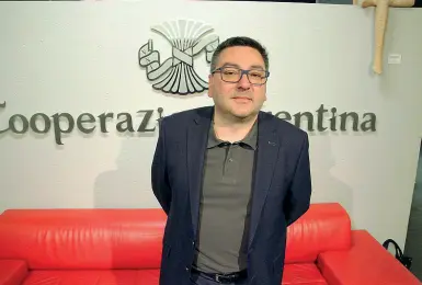  ??  ?? Candidato Piergiorgi­o Sester è uno dei cinque candidati alla presidenza Federcoop, in assemblea l’8 giugno