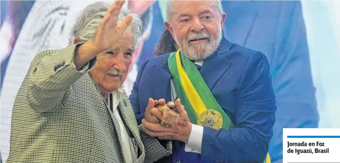  ?? NA ?? Se aguarda la presencia de José "Pepe" Mujica y del presidente de Brasil, Lula Da Silva.