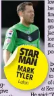  ??  ?? STAR MAN MARK TYLER
Luton