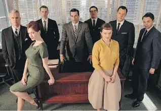  ?? THE CANADIAN PRESS/AP-LIONSGATE ENTERTAINM­ENT ?? Mad Men, originally on AMC, is one of the shows picked up by streaming services. Because such series are only picked up for a set period of time by the streaming services, viewers are often left scrambling when those rights end.