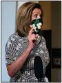  ?? (The New York Times/ Anna Moneymaker) ?? House Speaker Nancy Pelosi, asked Wednesday if it would take the approach of the Oct. 1 government shutdown deadline to reach a stimulus deal, responded: “I hope not, no. People will die.”