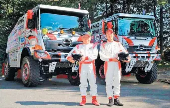  ??  ?? Participac­ión. La marca Hino estará representa­da en el Dakar 2019, una vez más por Yoshimasa y Teruhito Sugawara –padre e hijo-, quienes estarán al volante de dos camiones de la Serie 500.