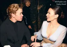  ?? ?? Will Poulter and Hayley Atwell