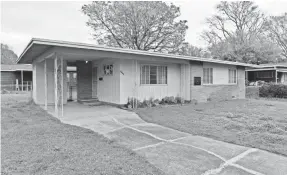  ?? JOE ELLIS/USA TODAY NETWORK ?? Lawmakers seek to have the home of murdered civil rights activist Medgar Evers in Jackson, Miss., designated as a national monument.