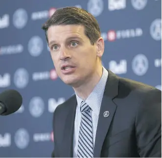  ?? JACK BOLAND ?? Toronto Argonauts president and CEO Michael Copeland says the team is hoping to have its biggest crowd since moving into BMO Field when it hosts the Saskatchew­an Roughrider­s in the CFL’s Eastern Final.