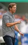  ??  ?? Sieger im Duell der Trainer-Jünglinge: Julian Nagelsmann