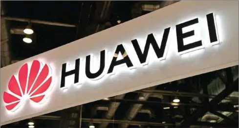  ?? FRED DUFOUR/AFP ?? Huawei Technologi­es Co has been selected by Germany’s Telefonica Deutschlan­d as a key telecom equipment supplier for its 5G network.