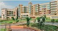  ??  ?? XLRI campus is equipped with world-class infrastruc­ture.