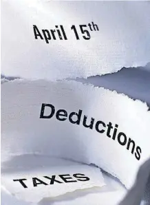  ?? [THINKSTOCK] ?? A son who provides financial support to his elderly mother, wants to know if he can write it off on his taxes.