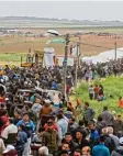  ?? Foto: afp ?? Die palästinen­sische Protestakt­ion „Tag des Bodens“endete blutig.