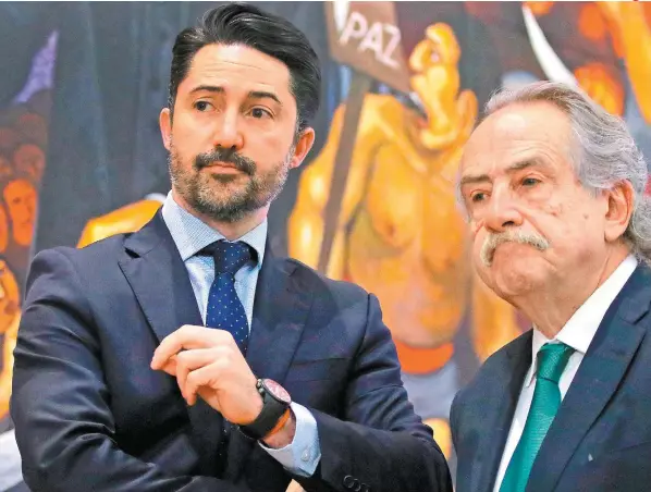  ??  ?? Yon de Luis asumirá como nuevo presidente de la Federación Mexicana de Futbol, en lugar de Decio de María