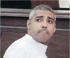  ?? THE ASSOCIATED PRESS FILES ?? Mohamed Fahmy has been jailed in Cairo for more than a year.