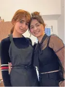  ?? ?? Ani und Rima Hasratyan in ihrem Friseursal­on