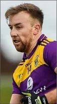  ??  ?? Paul Bealin’s son, Jonathan, is a stalwart of the Wexford attack.