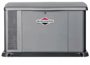  ??  ?? Having a standby generator can provide a sense of comfort. In the past 10 years, the prices have dropped, and many of the units have become smaller and more efficient.