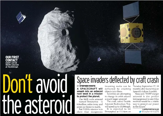 Don’t avoid the asteroid - PressReader