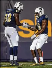  ?? ROB FOLDY / GETTY IMAGES ?? The Owls’ secondary will face one of C-USA’s top receiving threats in senior Thomas Owens (right), who has the potential to turn the game FIU’s way.