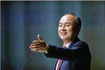  ?? AKIO KON / BLOOMBERG 2017 ?? Billionair­e Masayoshi Son, chairman and CEO of SoftBank Group Corp., took stakes in scores of businesses in the technology world over the past year.