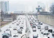  ?? NATHAN DENETTE THE CANADIAN PRESS FILE PHOTO ?? Ontario drivers pay an average of $1,528 per year, which is the second highest in the country after British Columbia, according to the Insurance Bureau of Canada.