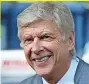  ?? ?? LOT TO OFFER Arsene Wenger’s experience is key