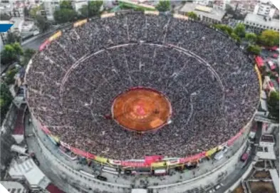  ?? ?? La Plaza México acaba de reabrir sus puertas a la fiesta brava.