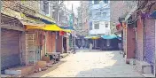  ??  ?? Keeping shops closed will help break chain of the spread, feel shopkeeper­s.