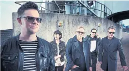  ?? NICK WILSON ?? English band New Order appears at the Budweiser Stage Thursday.