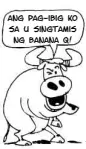  ??  ?? ang pag-ibig ko sa u singtamis ng banana q!