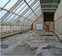  ?? Picture: Bell Associates ?? The rooftop space at the Regent Arcade in Cheltenham that has never been used