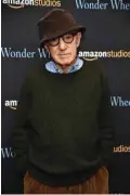  ?? — AFP ?? In this file photo US filmmaker Woody Allen attends the ‘Wonder Wheel’ screening at the Museum of Modern Art in New York City.