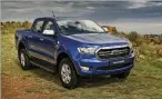  ??  ?? R711 000 Ford Ranger 3.2 TDCi XLT The Ranger strikes a good balance between brute force delivery and practical considerat­ions.