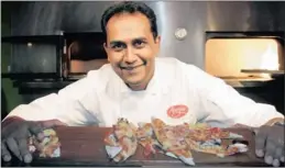  ?? PICTURE: MOTSHWARI MOFOKENG ?? PASSION FOR FOOD: South Africa’s first MasterChef, Deena Naidoo, has included some of his winning recipes in the menu of his own restaurant, Aarya.