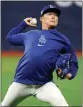  ?? CHUNG SUNG-JUN GETTY IMAGES ?? Dodgers pitcher Yoshinobu Yamamoto was 16-6 with a 1.21ERA in Japan last year.