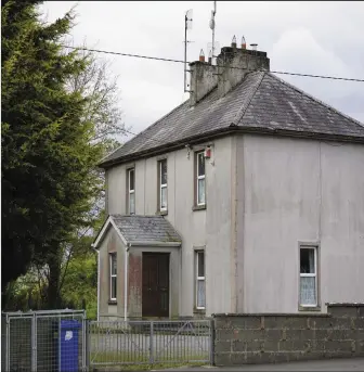  ??  ?? Curry’s old Parochial House is to be demolished to make way for a new car park for Curry National School. Tom Callanan.