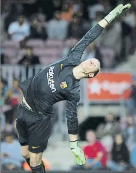  ?? FOTO: P.M. ?? Ter Stegen, un seguro de vida para la portería blaugrana en este inicio de Liga