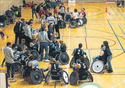  ?? XAVIER GÓMEZ ?? La final.
El BUC y el CAI disputaron el partido decisivo de este torneo pionero, que fue para los catalanes, los únicos que compiten con
regularida­d