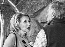  ?? BLOOMBERG ?? Shari Redstone ( left) at Sun Valley two years ago