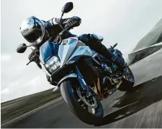  ?? Foto: Suzuki ?? Zu den Highlights gehört ohne Frage die Neuauflage der Suzuki GSX 1000 S Katana. Einziger Schönheits­fehler: Die Legende kommt erst 2020 zurück.