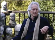  ?? THE ASSOCIATED PRESS ?? Beat poet Michael McClure on the deck at his home in Oakland in September 2010. He died Tuesday. He was 87.