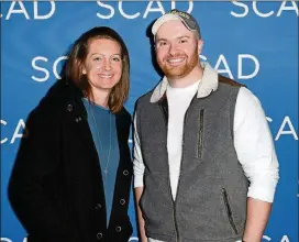  ?? VIVIEN KILLILEA/GETTY IMAGES FOR SCAD ATVFEST 2018 ?? Tara Feldstein and Chase Paris attend a panel at the SCAD aTVfest 2018 in February.