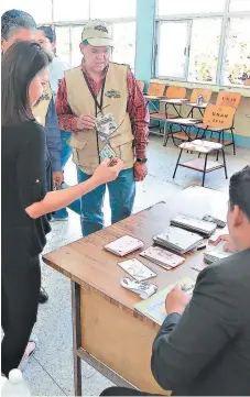  ?? FOTO: EL HERALDO ?? Más de diez mil observador­es electorale­s vigilarán las elecciones generales, en las que competirán diez partidos políticos.