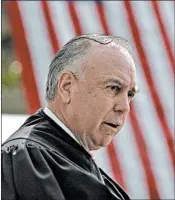  ?? TRACY A. WOODWARD/THE WASHINGTON POST ?? Judge T.S. Ellis III sternly pushed prosecutor­s not to belabor Paul Manafort’s wealth and to stick to the evidence.