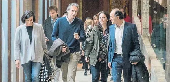  ?? ROMAN G.AGUILERA / EFE ?? El PP prepara el congreso. Andrea Levy e Íñigo de la Serna presentaro­n ayer en Santander la ponencia de educación del congreso del PP