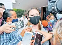  ?? GUADALUPE SALDÍVAR ?? Gloria Garza Jiménez, subsecreta­ria de Legalidad y Servicios Gubernamen­tales/