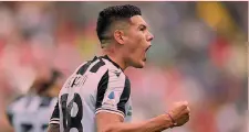  ?? ?? Affidabile Rodrigo Becao, 26 anni, difensore brasiliano, a Udine dal 2019