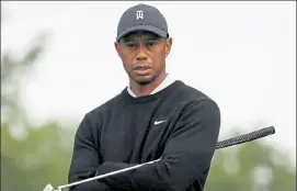  ?? AP FILE ?? Tiger Woods will play in the Zozo Championsh­ip at Sherwood this week, just his sixth tournament in eight months.