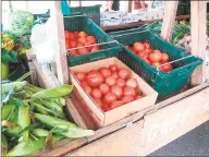  ?? Contribute­d photos ?? Farmers markets are reopening in the Valley.